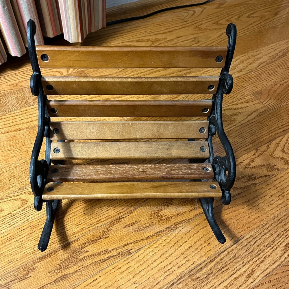 Vintage Wooden Rocking Bench made to fit
The American Girl Doll